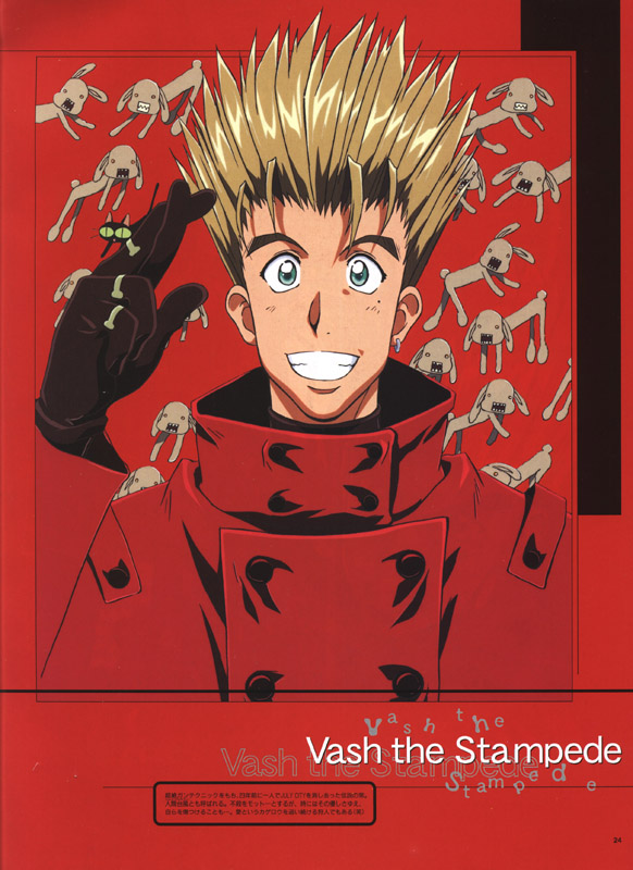 Otaku Gallery  / Art Books / Trigun - Artbook / [DPG]024-VashTheStampede.jpg